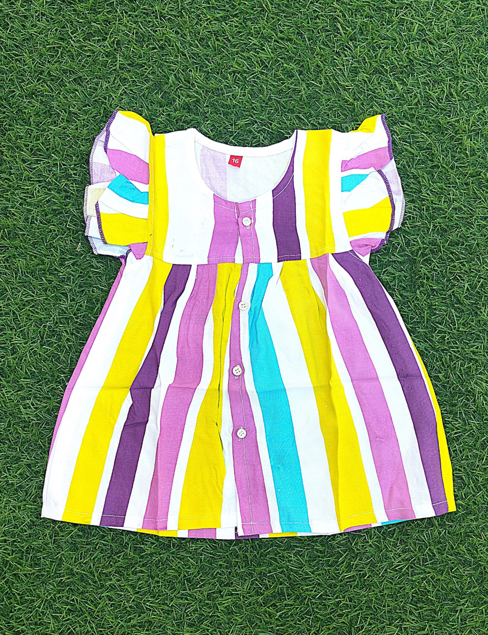 BRIGHT, BEAUTIFUL & BUTTERY SOFT – PURE COTTON RAINBOW FROCKS