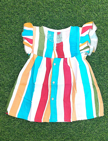 BRIGHT, BEAUTIFUL & BUTTERY SOFT – PURE COTTON RAINBOW FROCKS