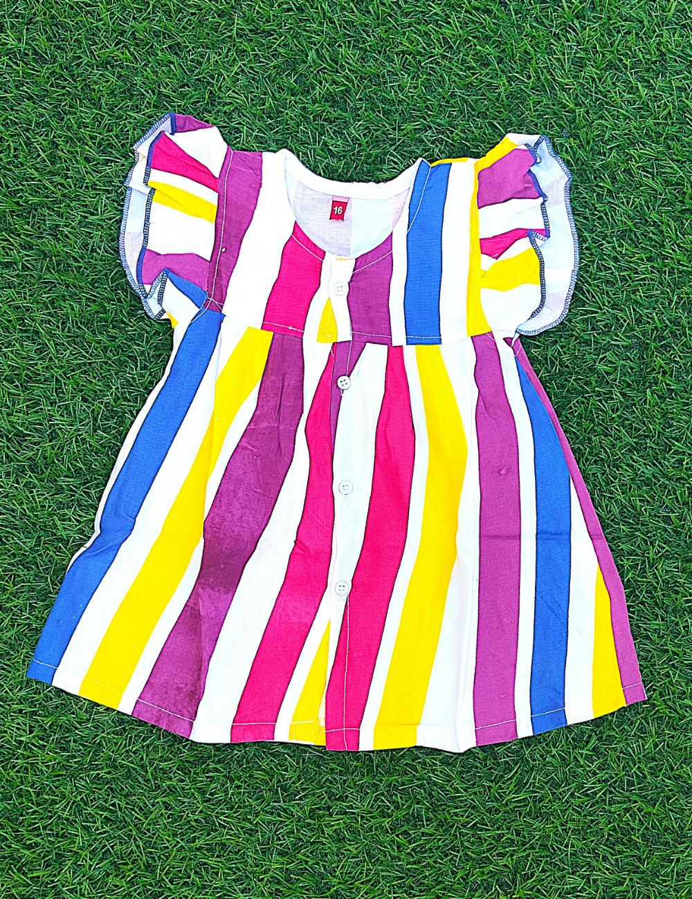 BRIGHT, BEAUTIFUL & BUTTERY SOFT – PURE COTTON RAINBOW FROCKS