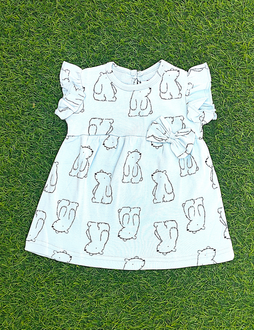 Cute & Adorable-Bunny Printed Frock